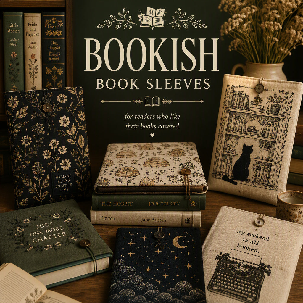 Bookish Book Sleeves