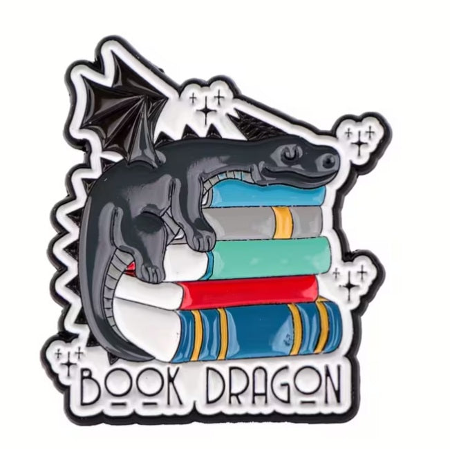 Bookish Enamel Pins