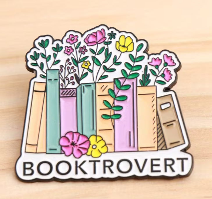 Bookish Enamel Pins