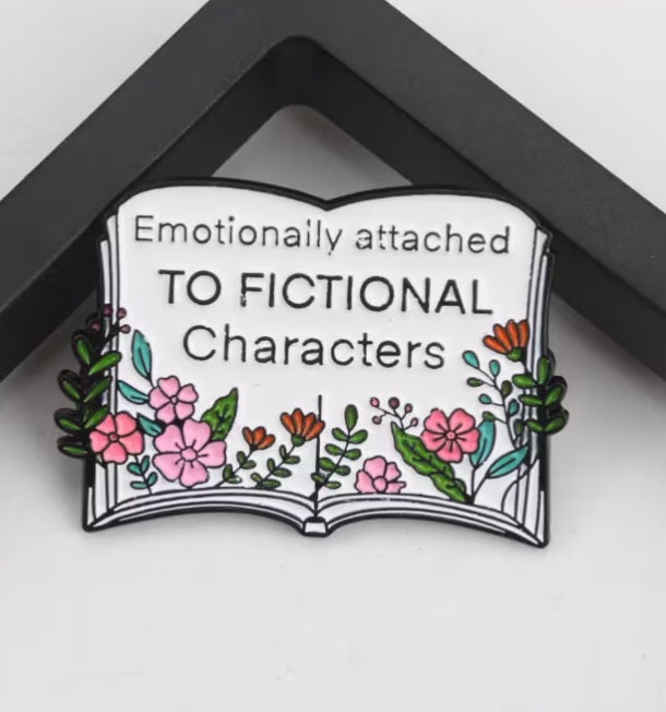 Bookish Enamel Pins