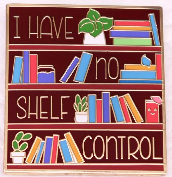 Bookish Enamel Pins